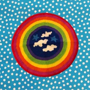 *Rainbow Bath Mat*